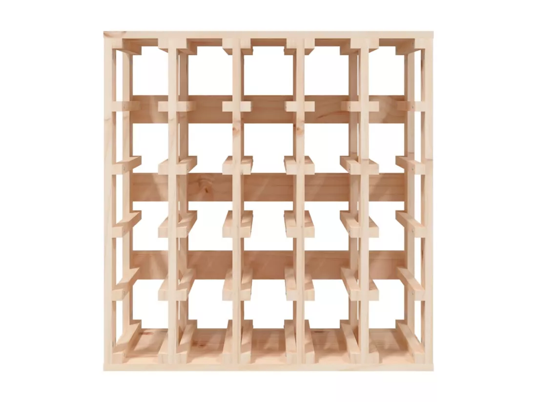 Casier à vin 58,5x33x60,5 cm Bois de pin massif