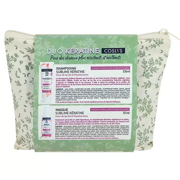 Kit de Cuidados Capilares com Queratina Coslys