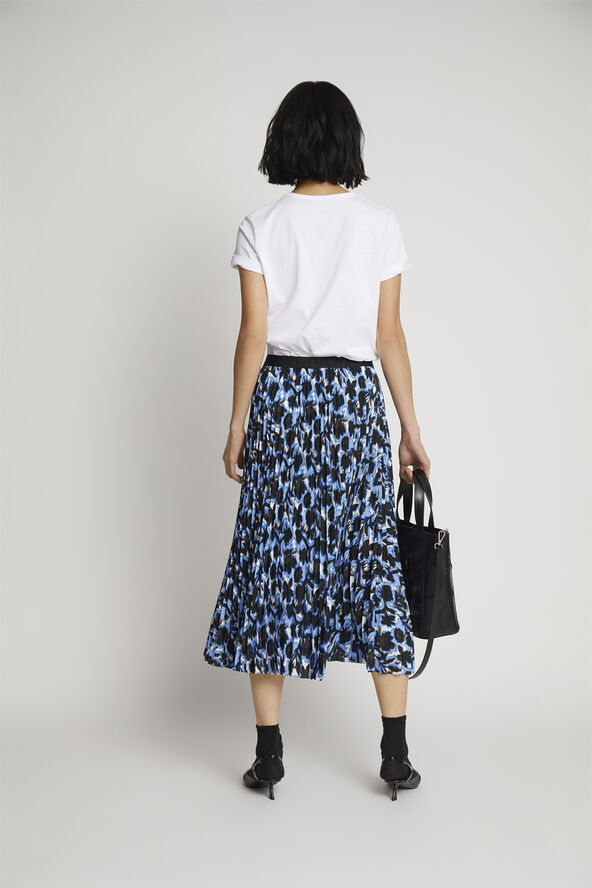 MUNTHE CHARMING Pleated Skirt Blue