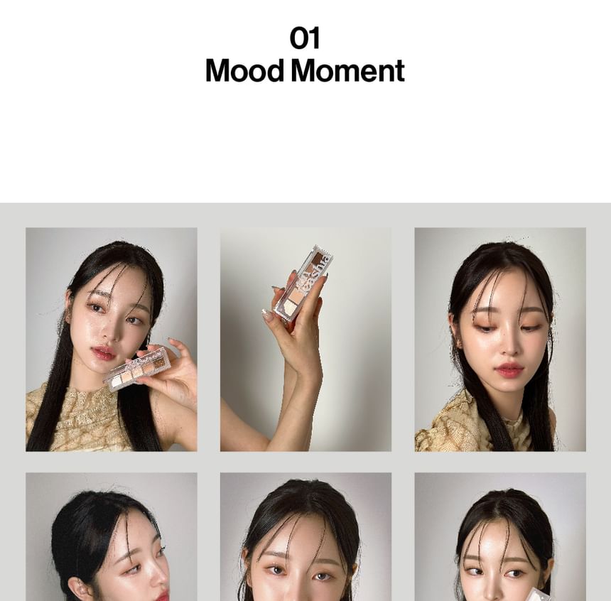 UNLEASHIA - Mood Shower Face Palette - 3 soorten