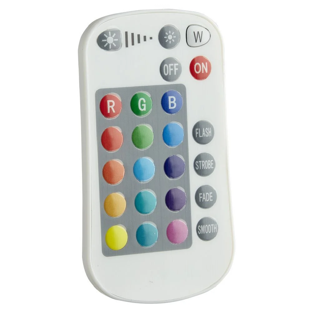 Ampoule LED E27 G45 couleurs changeantes avec télécommande 470lms