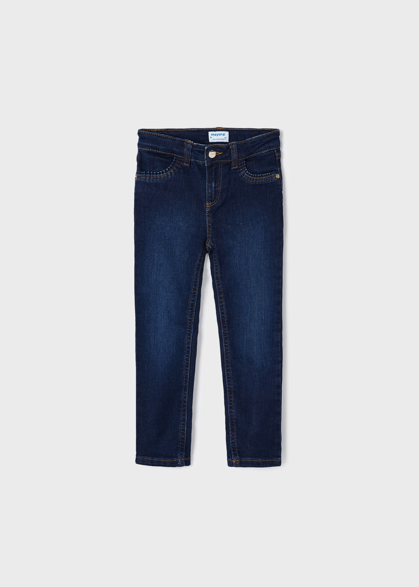 Calça jeans skinny ecowash para meninas