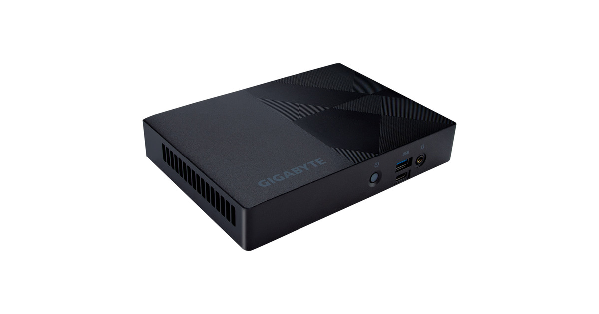 GIGABYTEBRIX GB-BNIP-N200 barebone  (Zwart | N200 | UHD Graphics 750)
