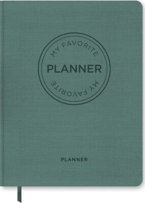 My Favorite Planner - Udateret Kalender Bog - Turkisgrøn