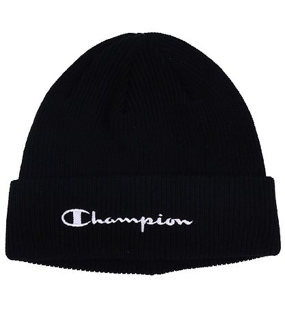 Champion Mütze - Strick - Junior - 2-lagig - Schwarz