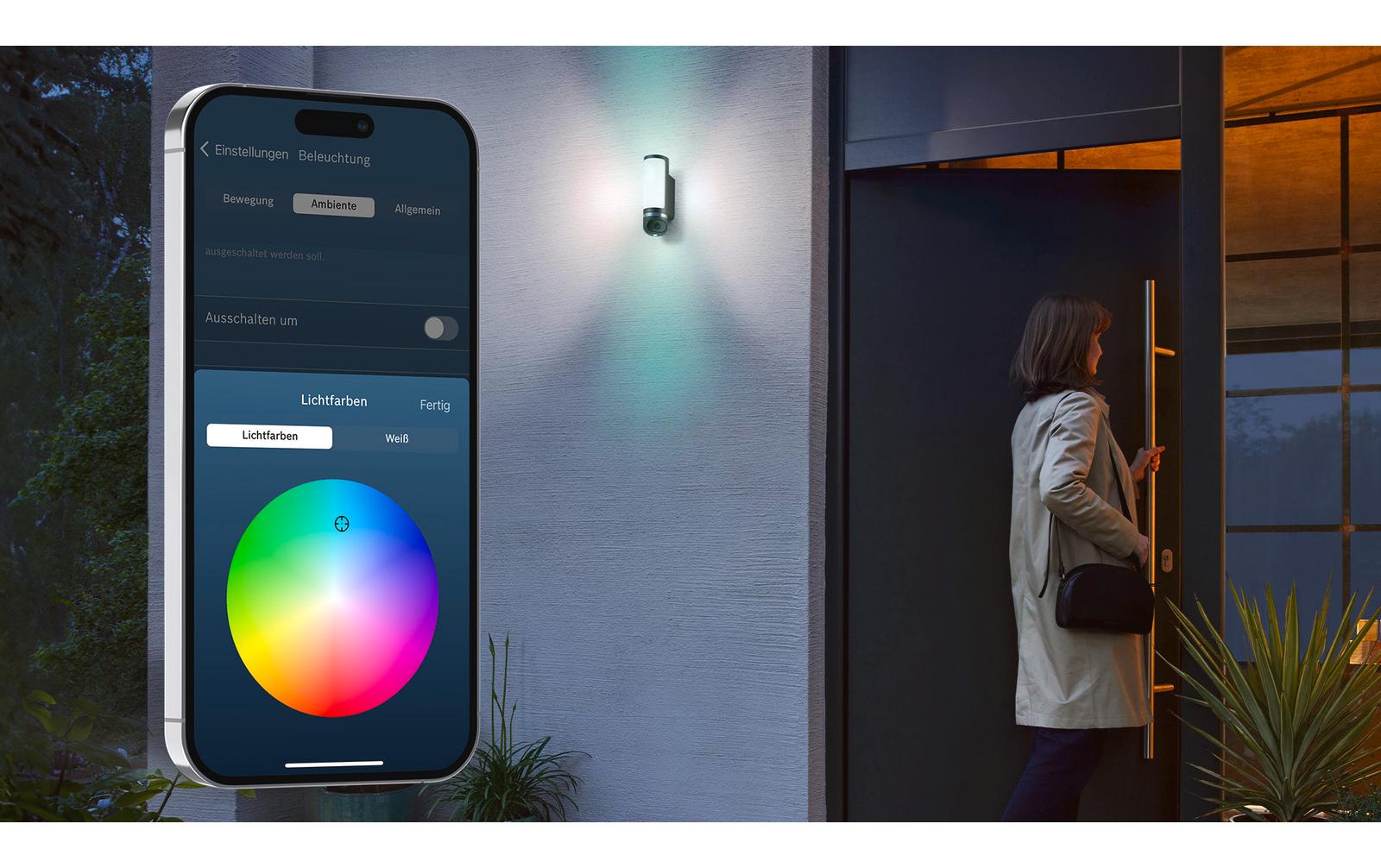Smart Home Eyes Aussenkamera II<br>Smart Home Kamera für den Aussenbereich