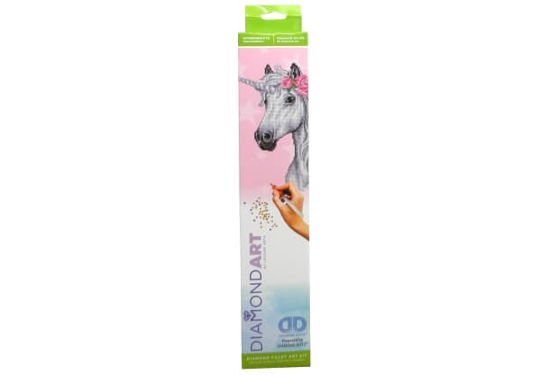 Diamond Dotz Einhorn 32 x 32 cm