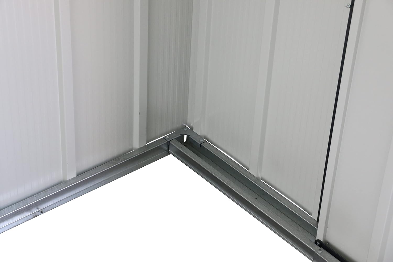 Duramax ECO 10 x 8 (7.28 m²) Abri de Jardin en Métal Galvanisé à Chaud, Abri de Stockage d'Outils, Structure de Toit Renforcée, Abri en Métal Sans Entretien, Vert