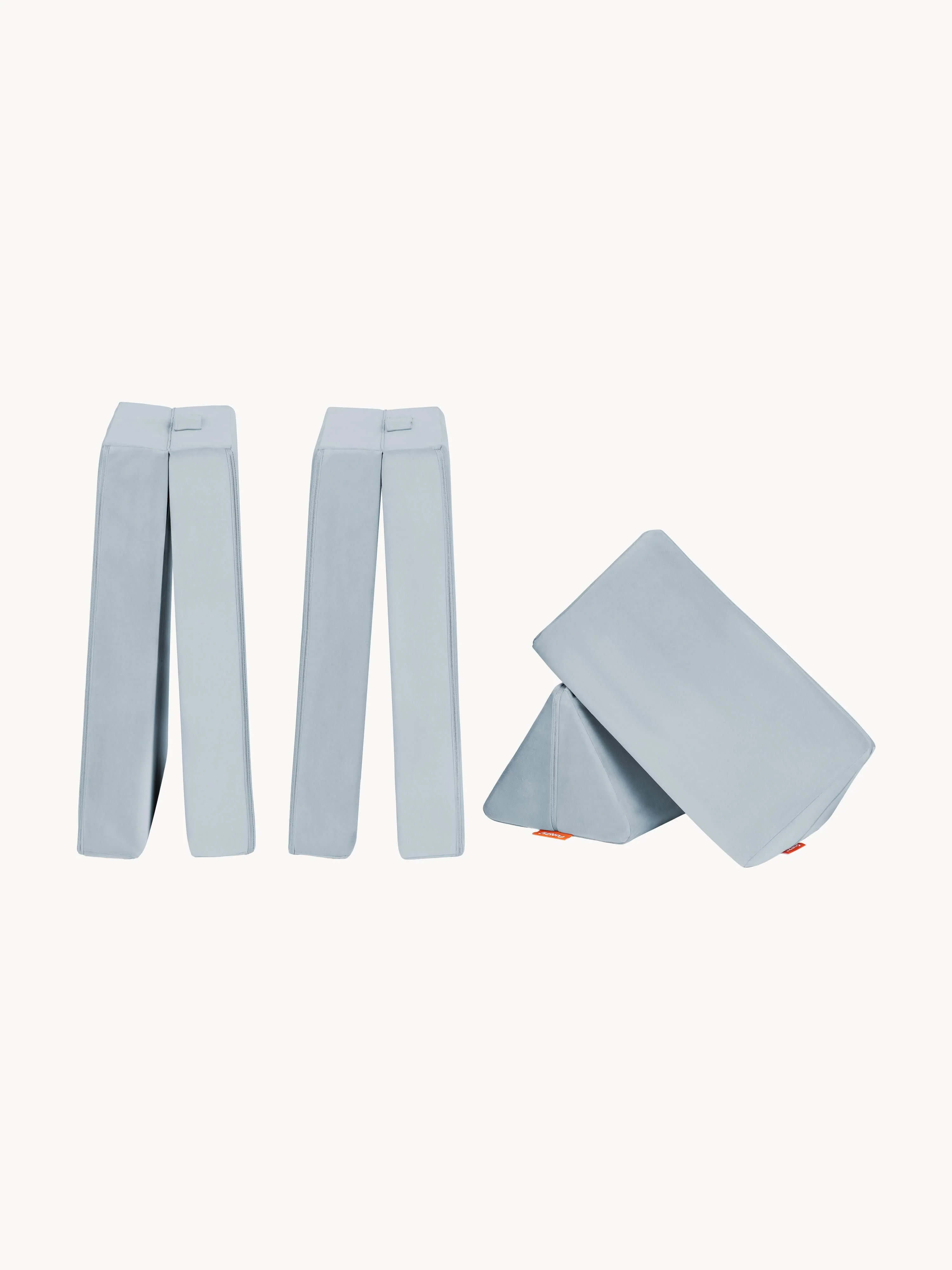Handgemaakte modulaire fluwelen speelbank Mila