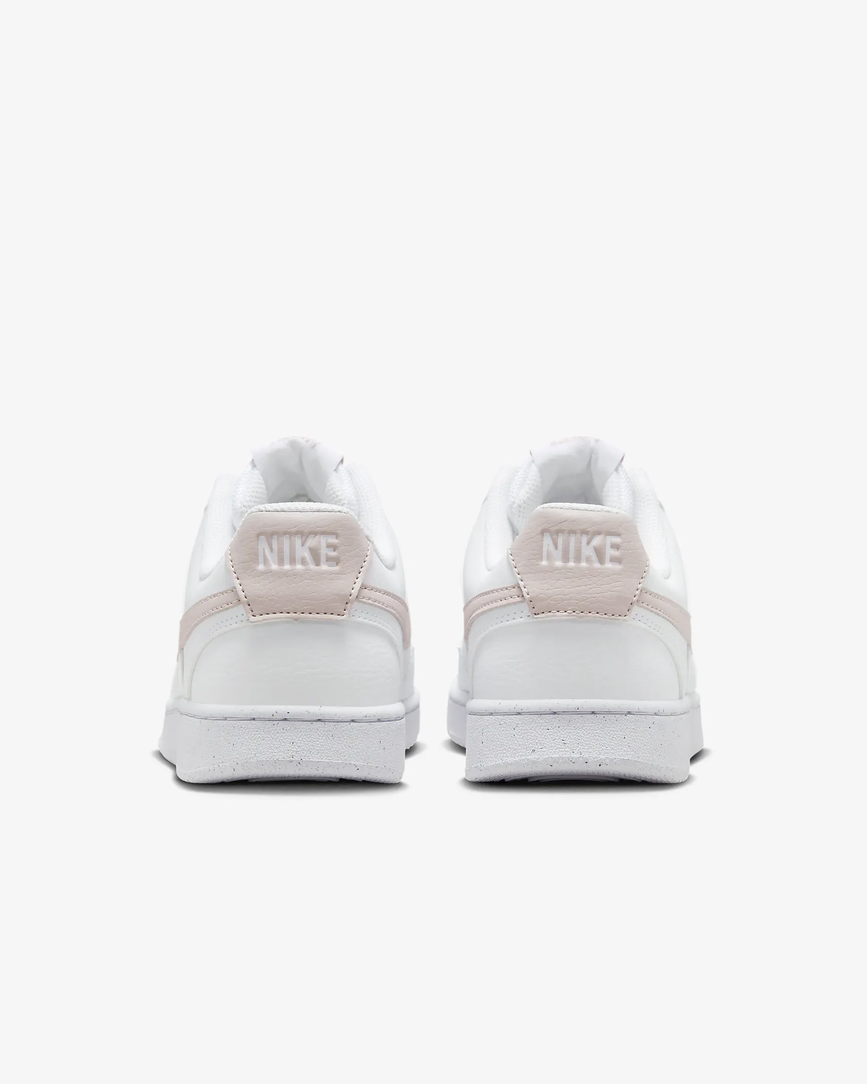 Nike Court Vision Low Next Nature Wit/Taupe Dames