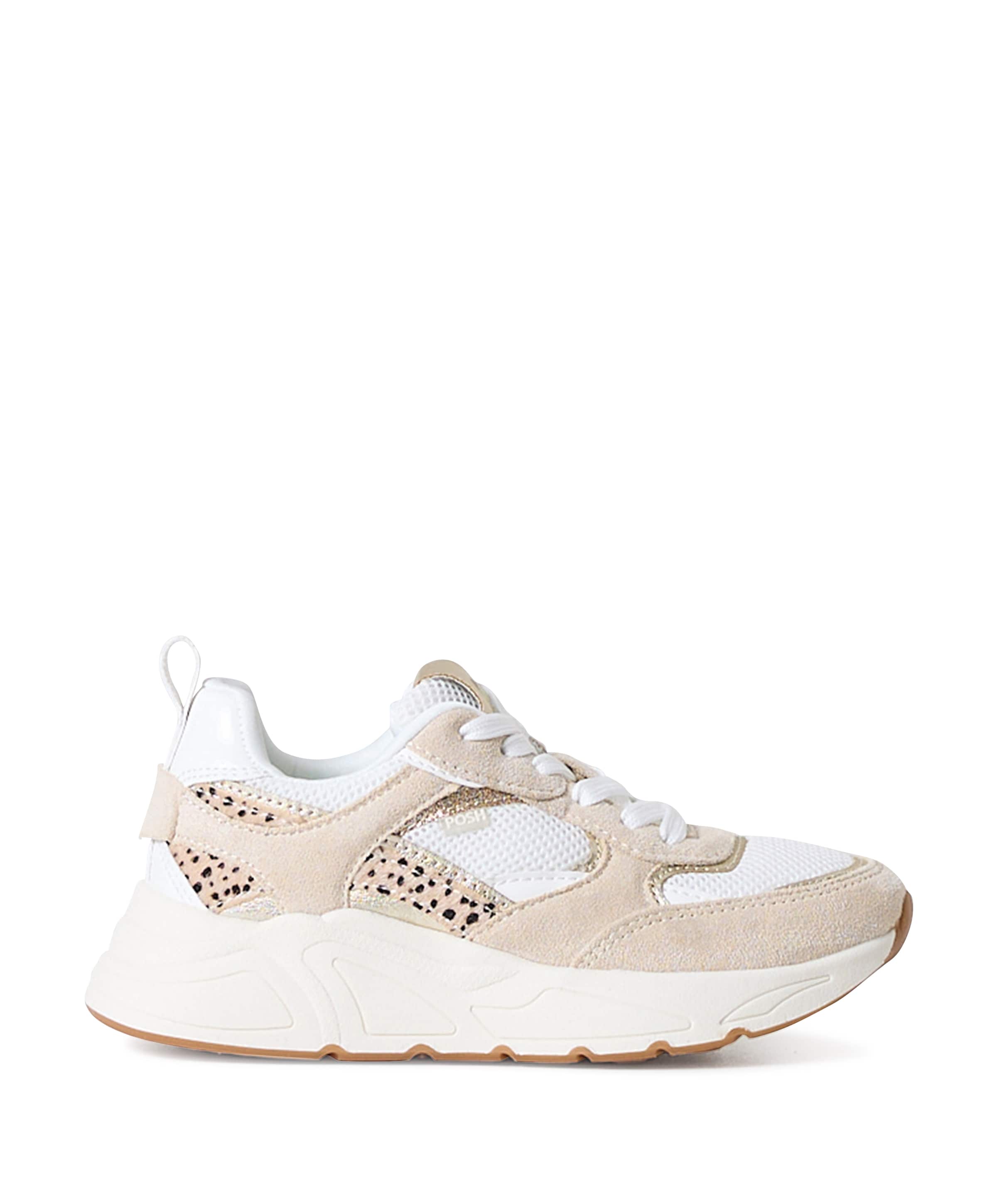 Poelman Rosie meisjes sneakers beige