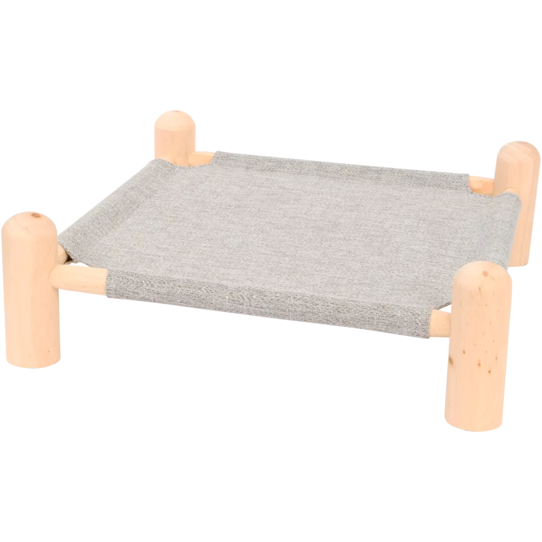 Houten huisdierenbed 49,5 x 49,5 x 15 cm | diverse kleuren