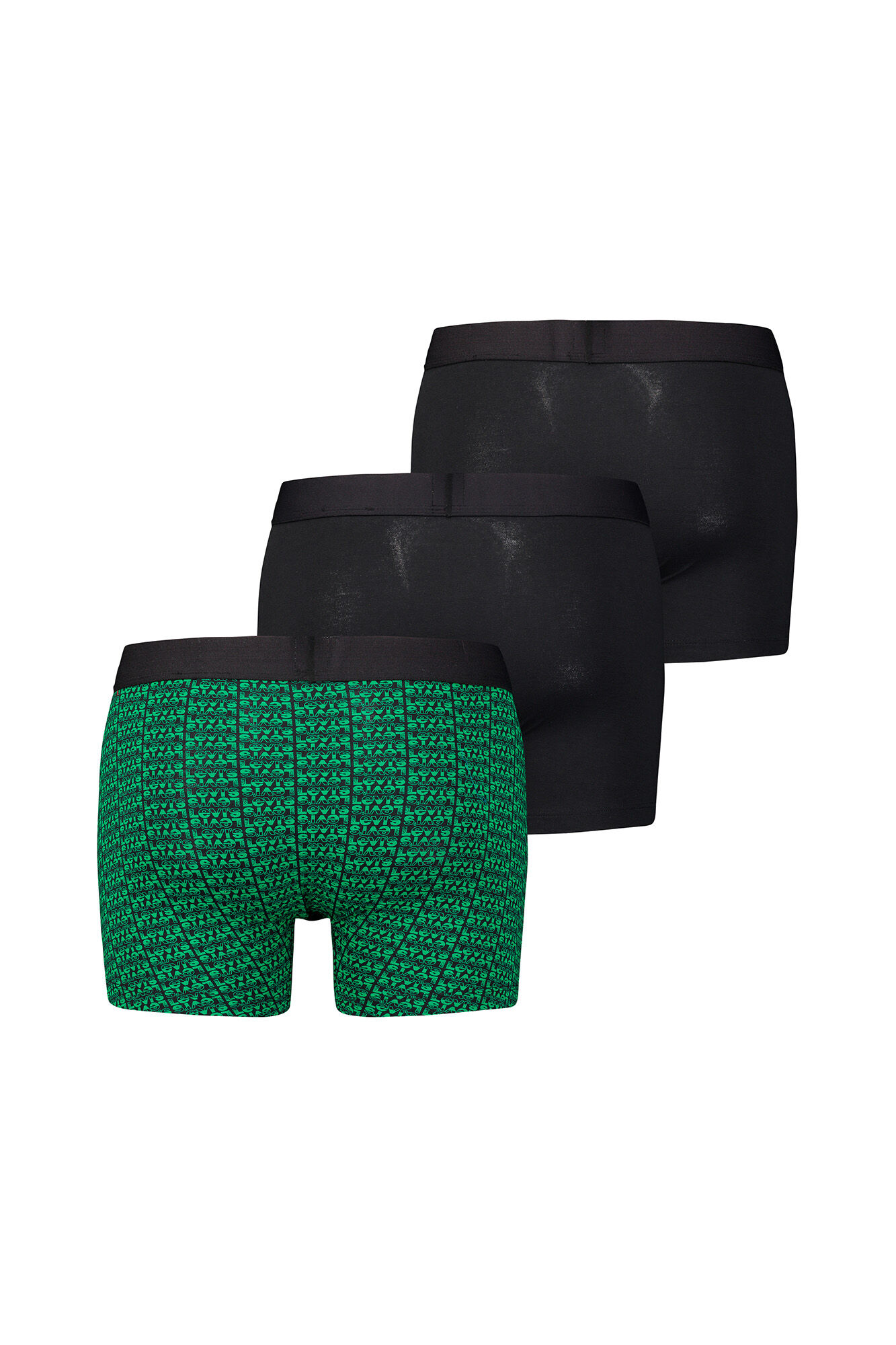 Pacote com 3 cuecas boxer de algodão Levi's