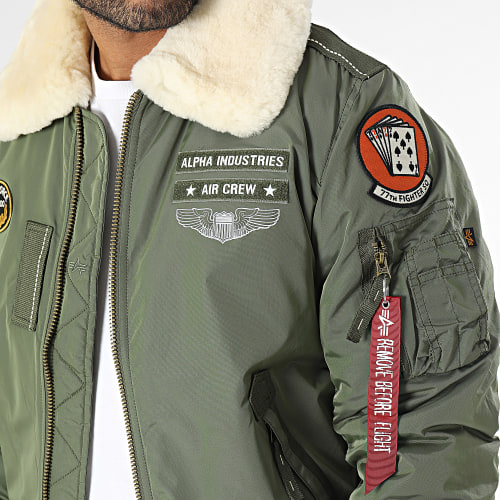 Veste Bomber Injector III Air Force 198113 Vert Kaki