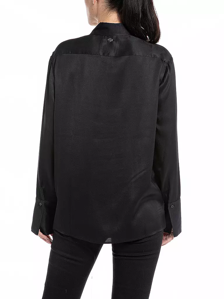 REPLAY Bluse  schwarz