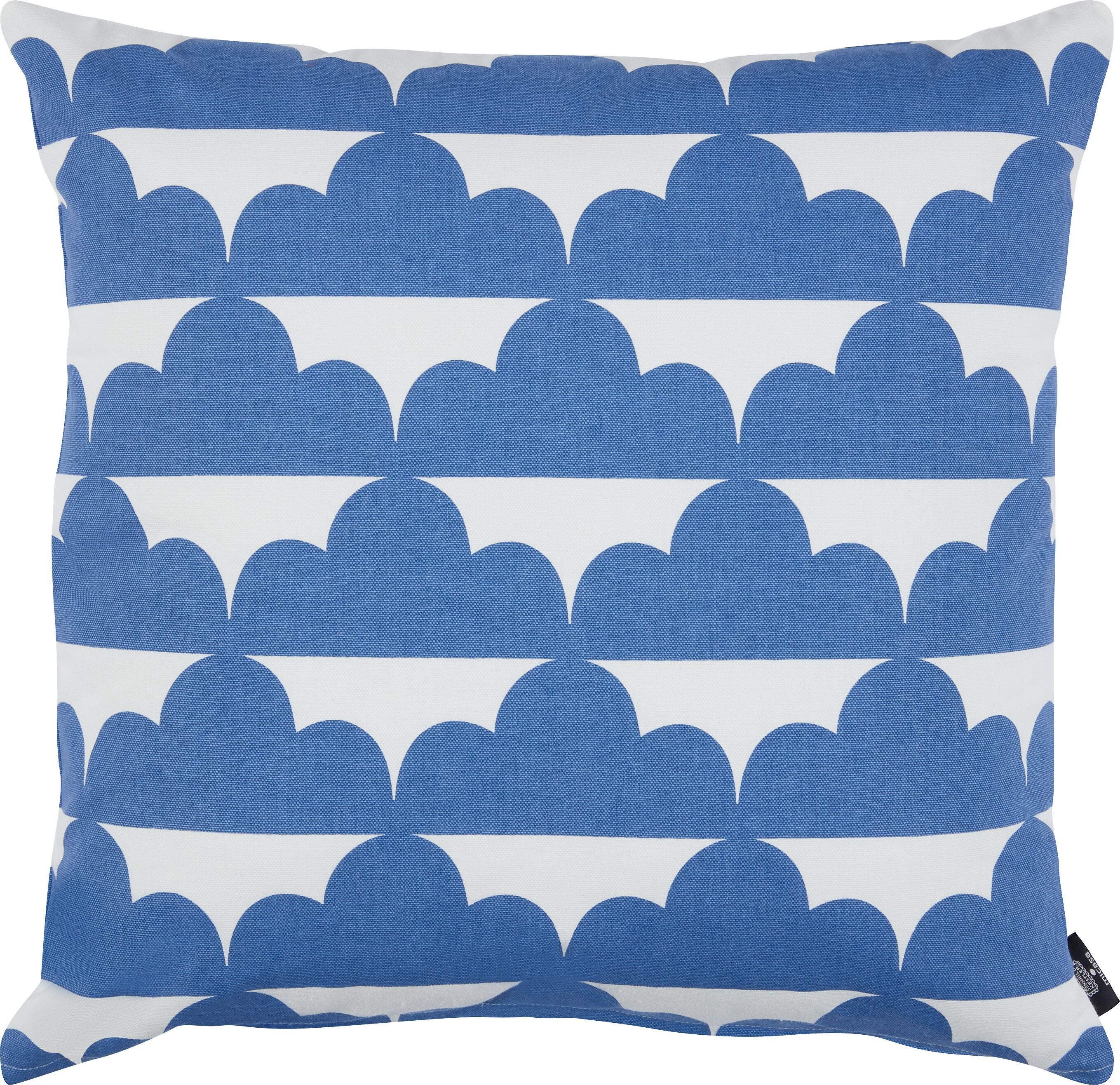 SE-CIAO Zierkissen 50x50 blau - Blau / B: 50.0 cm x H: 50.0 cm