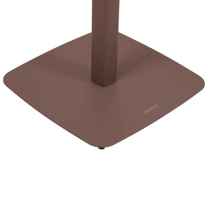 Table haute de jardin carrée ALEGORIA Acajou