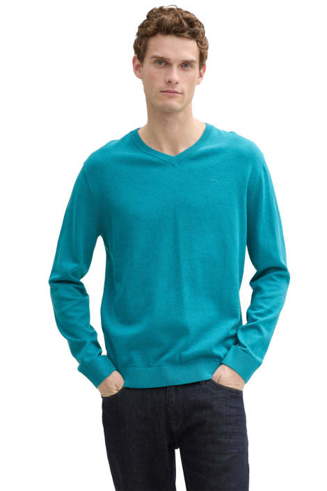 Tom Tailor blauwe heren trui