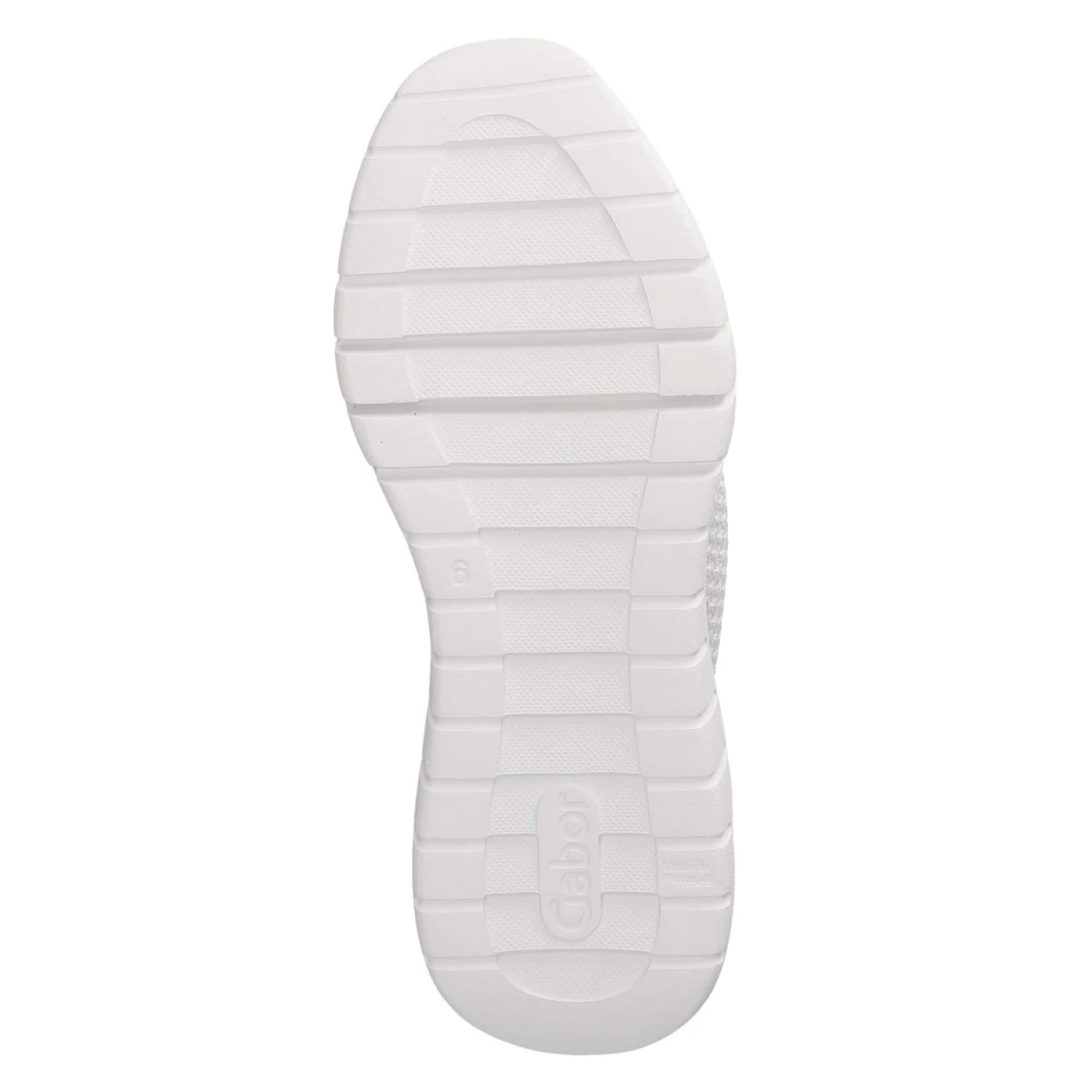 GaborLow Sneaker - weiss (Glitter)