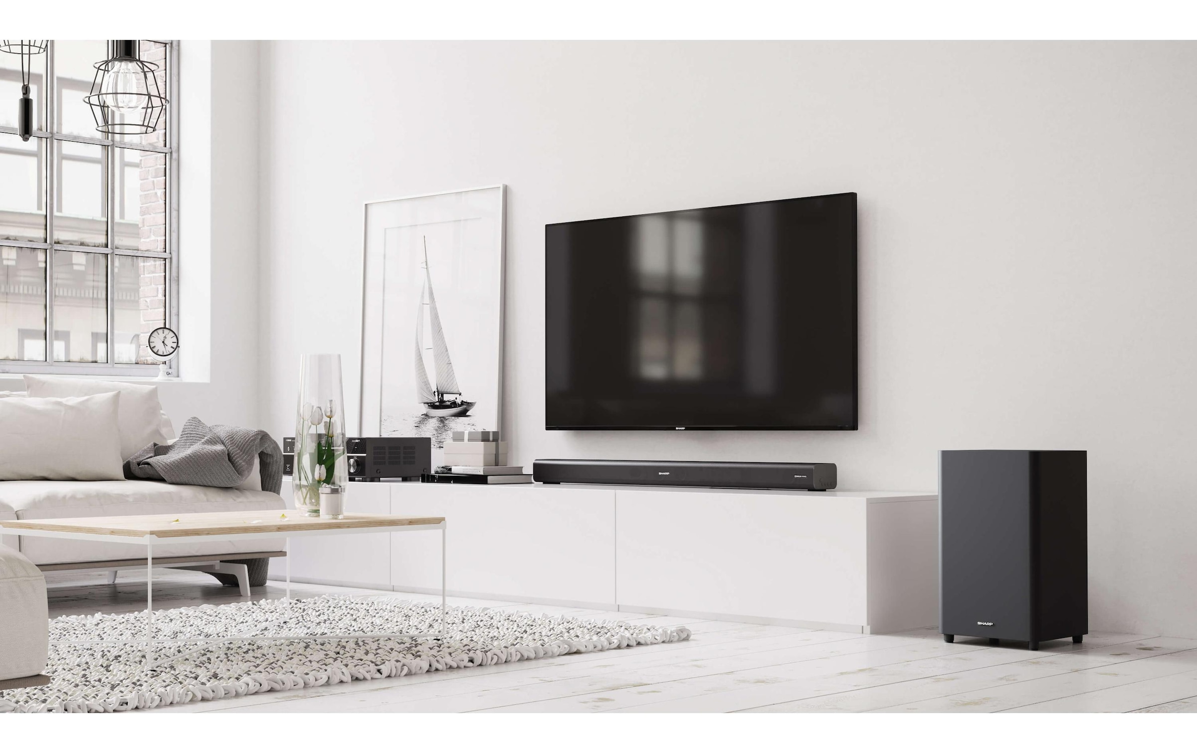 Sharp Soundbar »Sharp Soundbar Sharp HT-SBW460« 3.1 ( )
