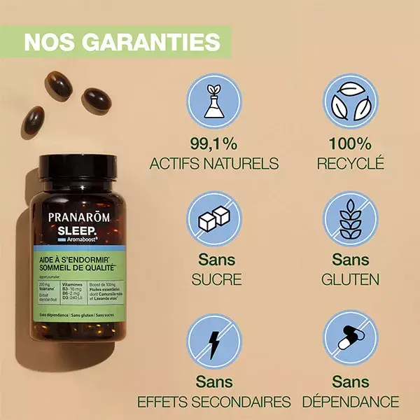 Pranarom Aromaboost Sleep Sleep 60 Cápsulas