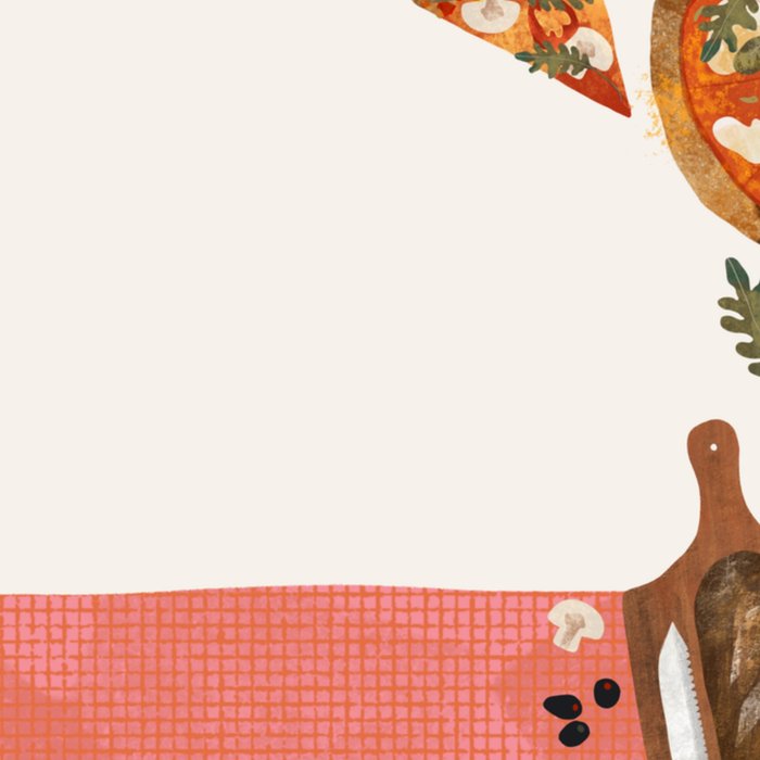 Greetz | Verjaardagskaart | foodie | pizza