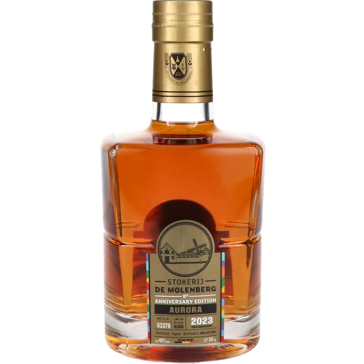 Gouden Carolus X De Molenberg Anniversary Edition Aurora 2023 50 cl
