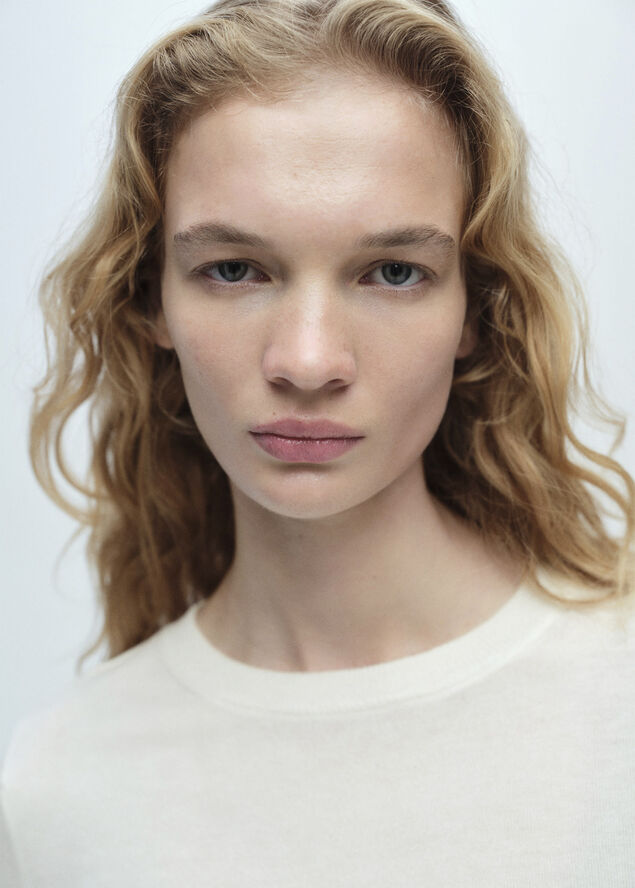 MANGO SWEATER. -- LUCCA Light beige