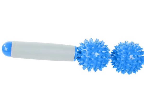 Massage Roller / Helkroppsmassage - 5 Spikbollar med handtag