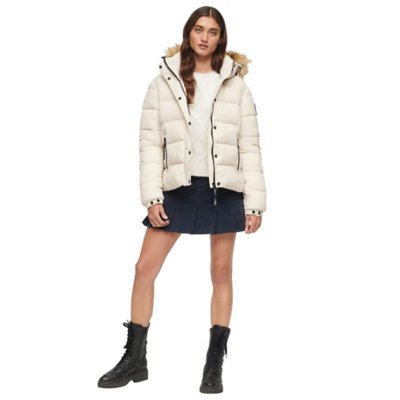 Doudoune femme Faux Fur SUPERDRY