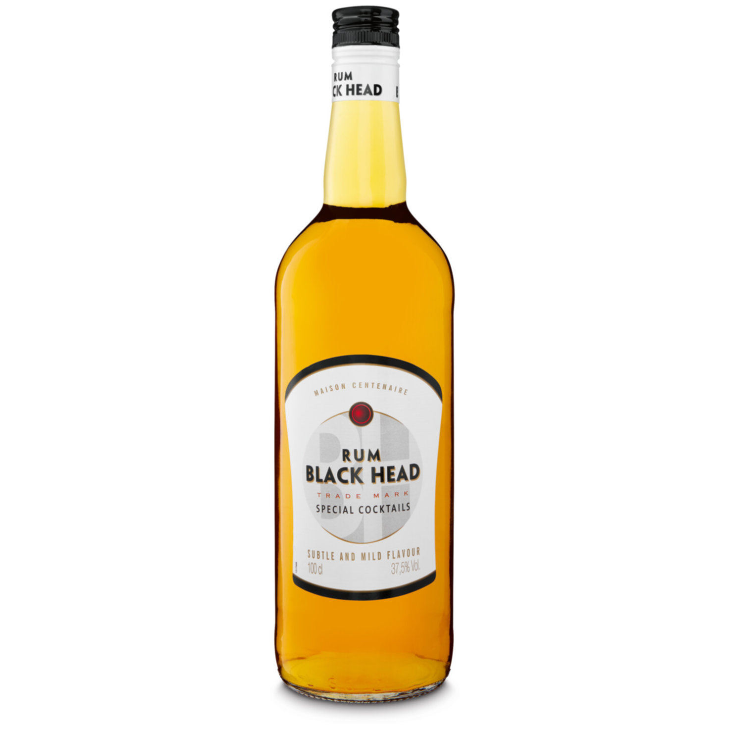 Rum Brown Black Head 1 Liter -100cl