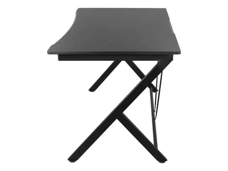 DELTACO Gaming GAM-055 - Bord - rektangulær - sort - sort base
