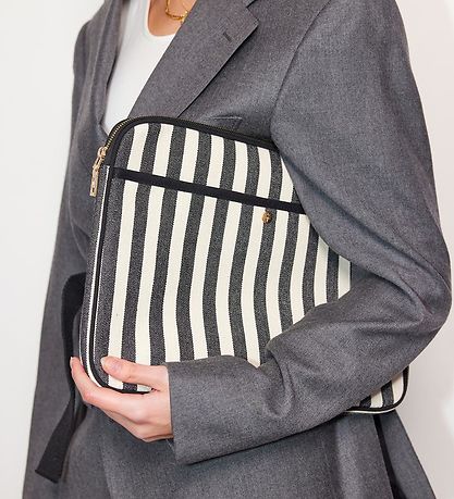 Fan Palm Sleeve - Strib - Cotton Stripe