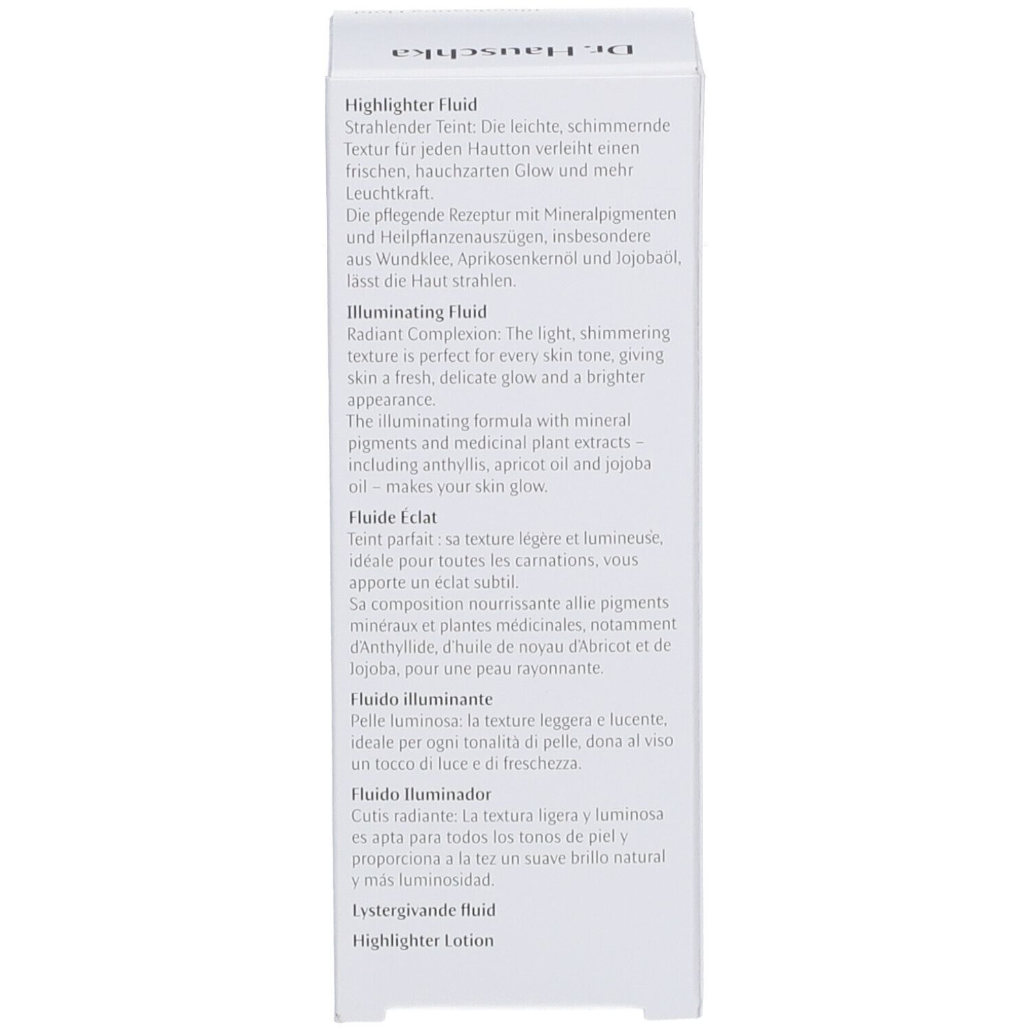 Dr. Hauschka Illuminating Fluid