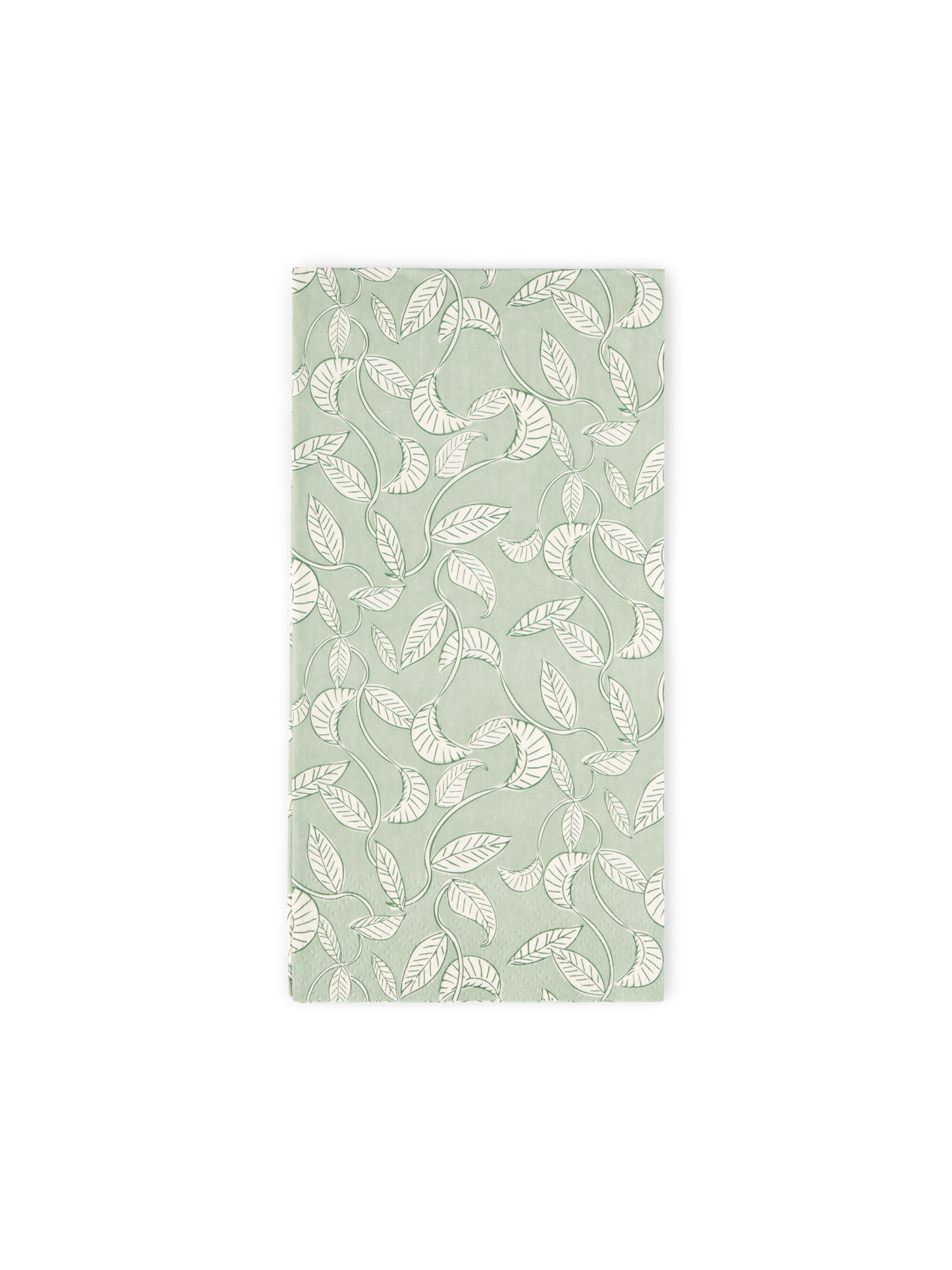 Servietter 40 x 40 cm | Papir. 20 x 10 cm/40 x 40 cm. 16 stk. | Dusty Green