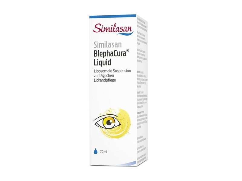 Similasan BlephaCura Liquid 70 ml Sanfte, lipidhaltige Lidrandreinigung