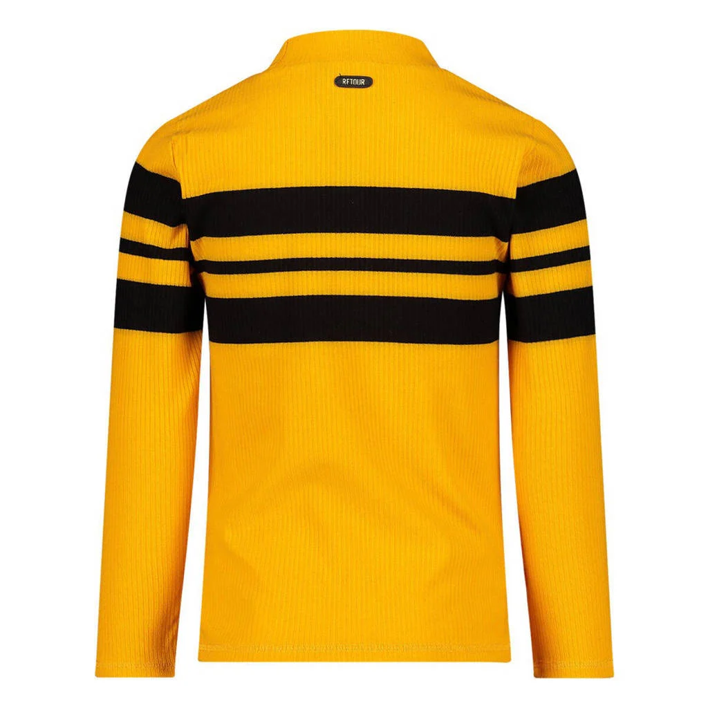 Retour Jeans longsleeve Abadou geel/zwart