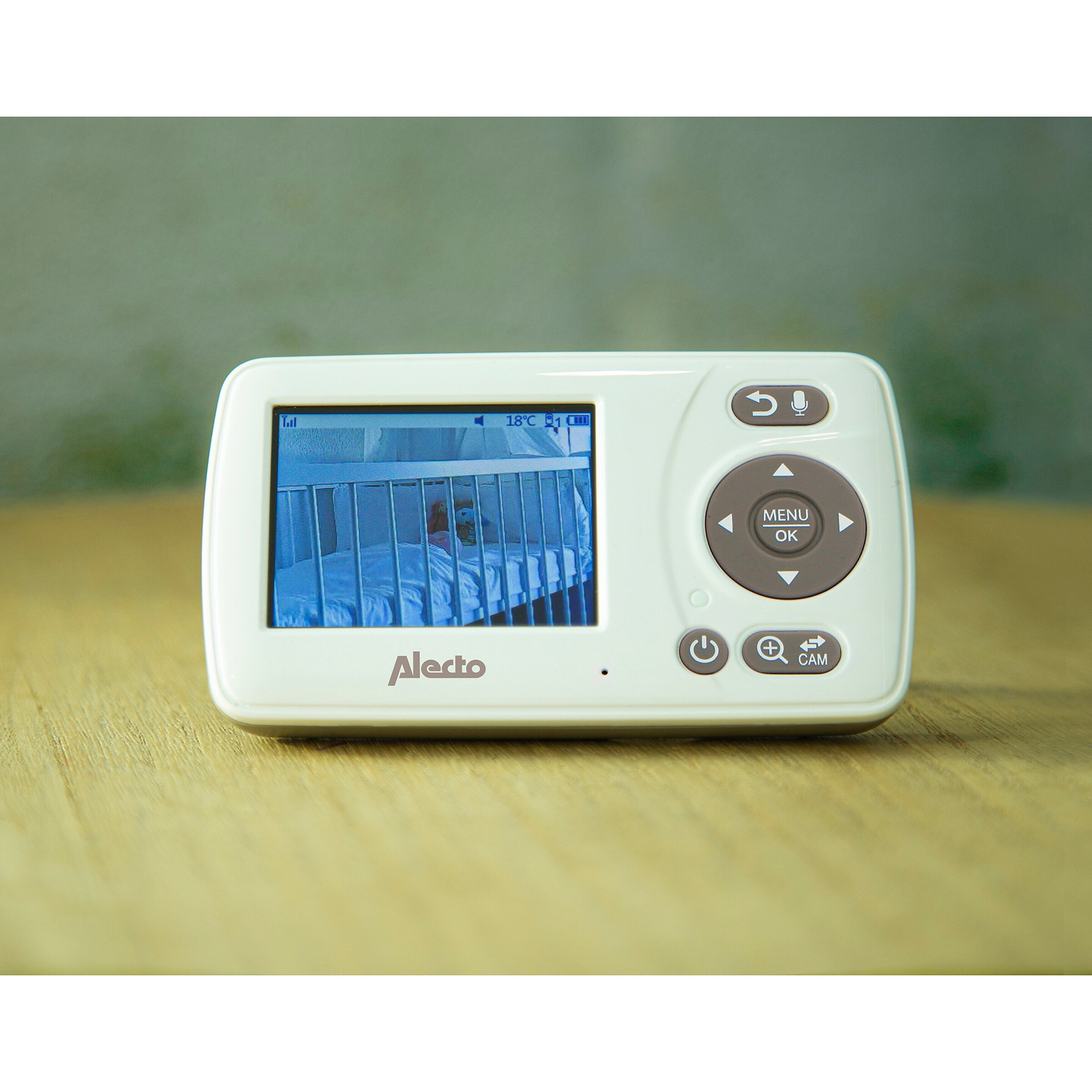 Alecto Babyphone mit Kamera DVM71 weiß
