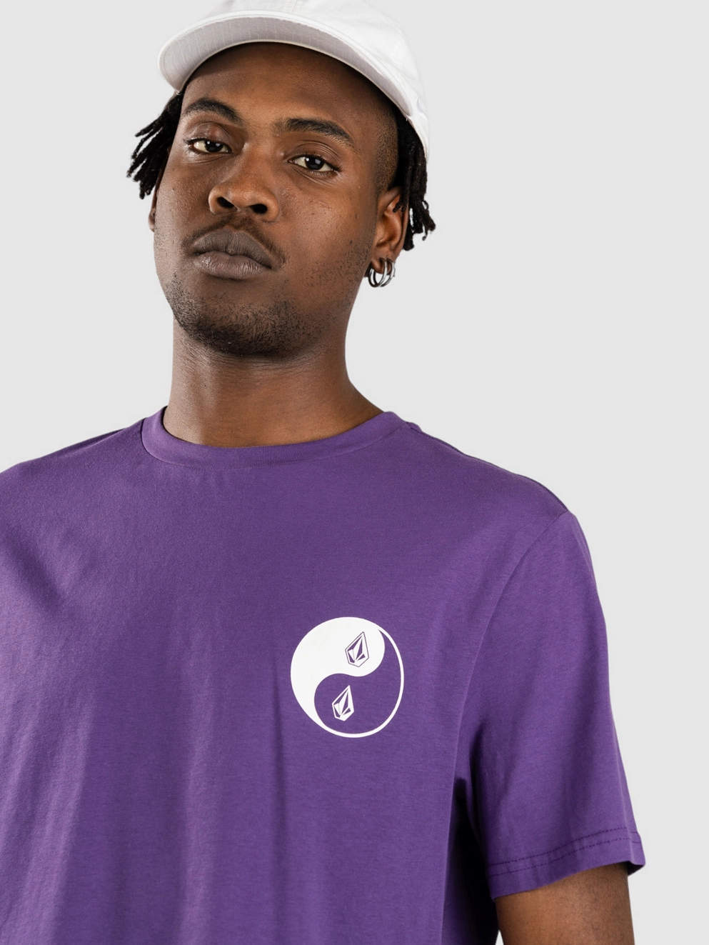 Volcom Counterbalance Bsc T-Shirt deep purple