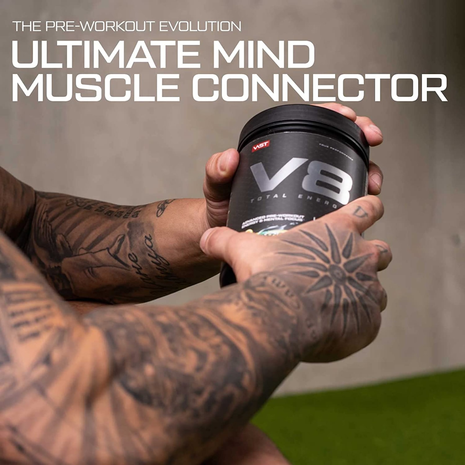 V8 - Total Energy Pre-Workout - 314g - Sour Apple