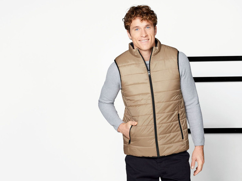 Omkeerbare bodywarmer voor heren