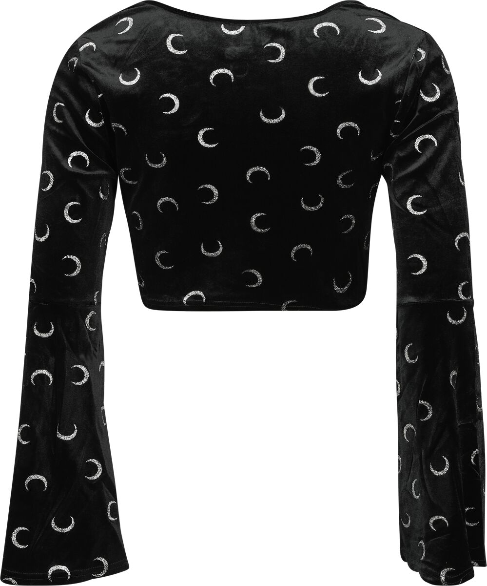Misty Moon - Haut | Hell Bunny T-shirt manches longues