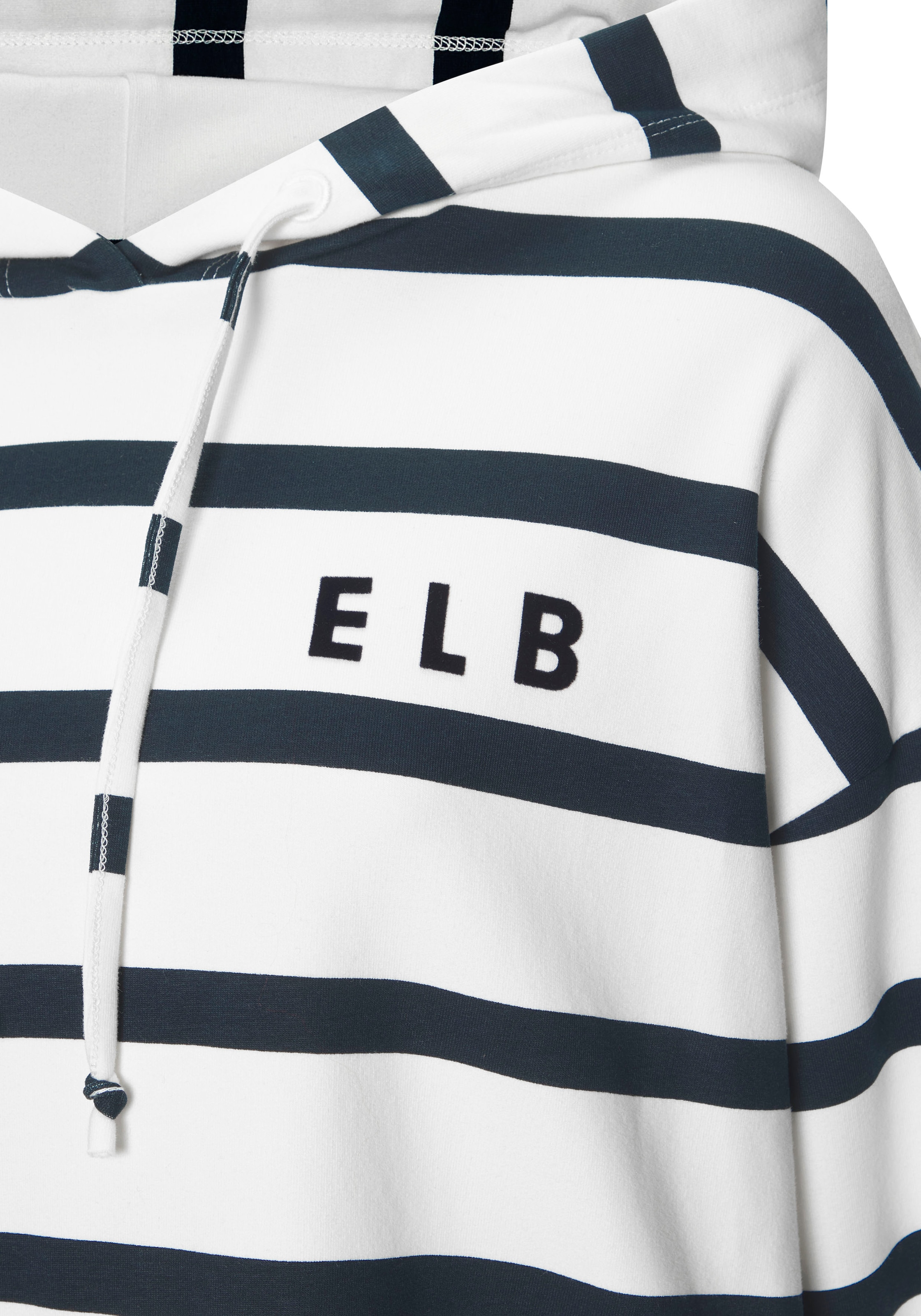 Elbsand Kapuzensweatshirt , mit Logoprint