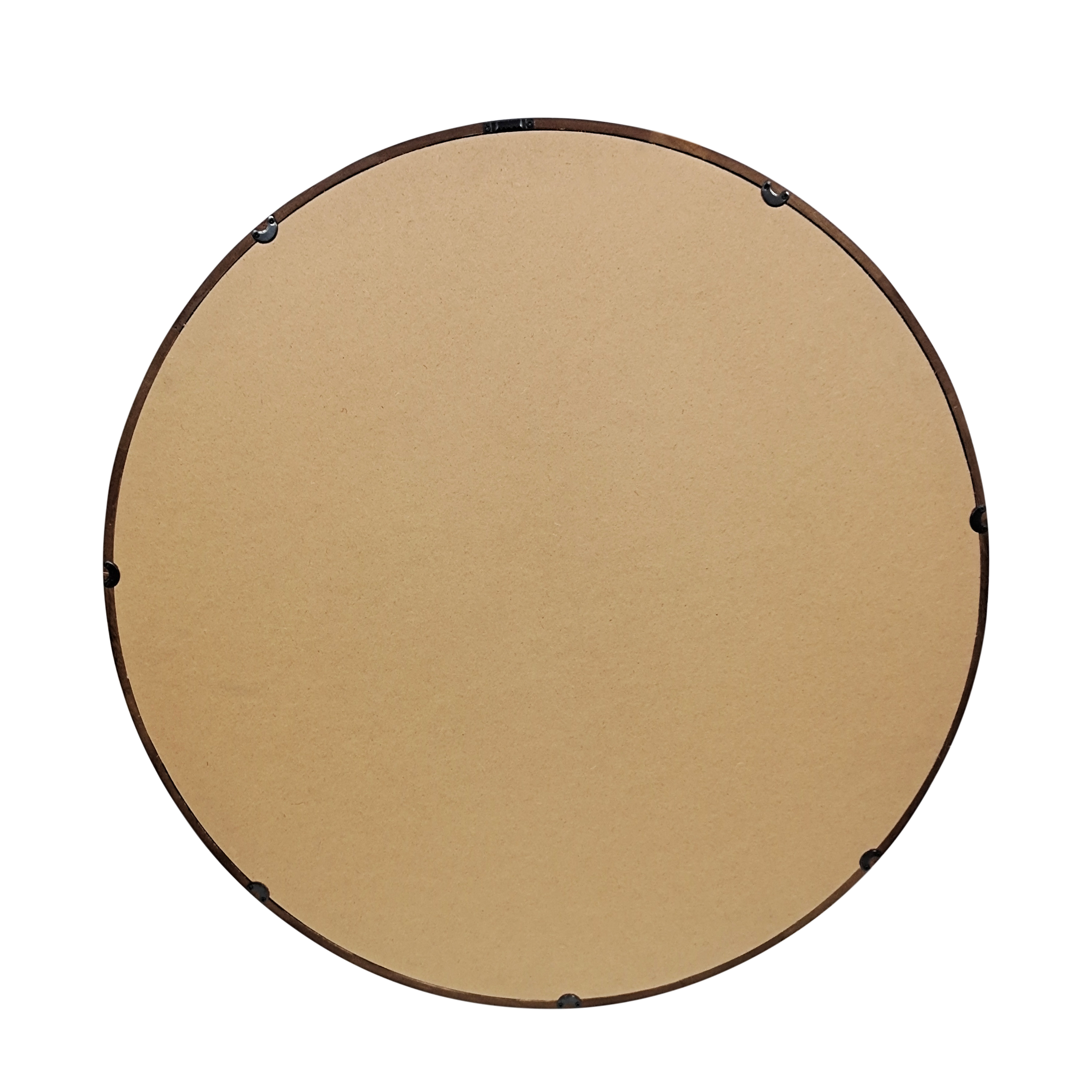 Wandspiegel Holz rund 76 cm natur