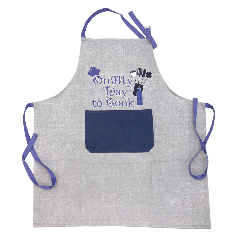 Tablier de cuisine 'on my way to cook'