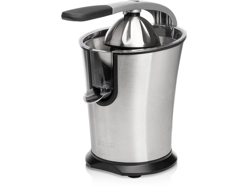 Princess Saftpresse 201860 Master Juicer Pro Schwarz/Silber Elektrische Zitruspresse