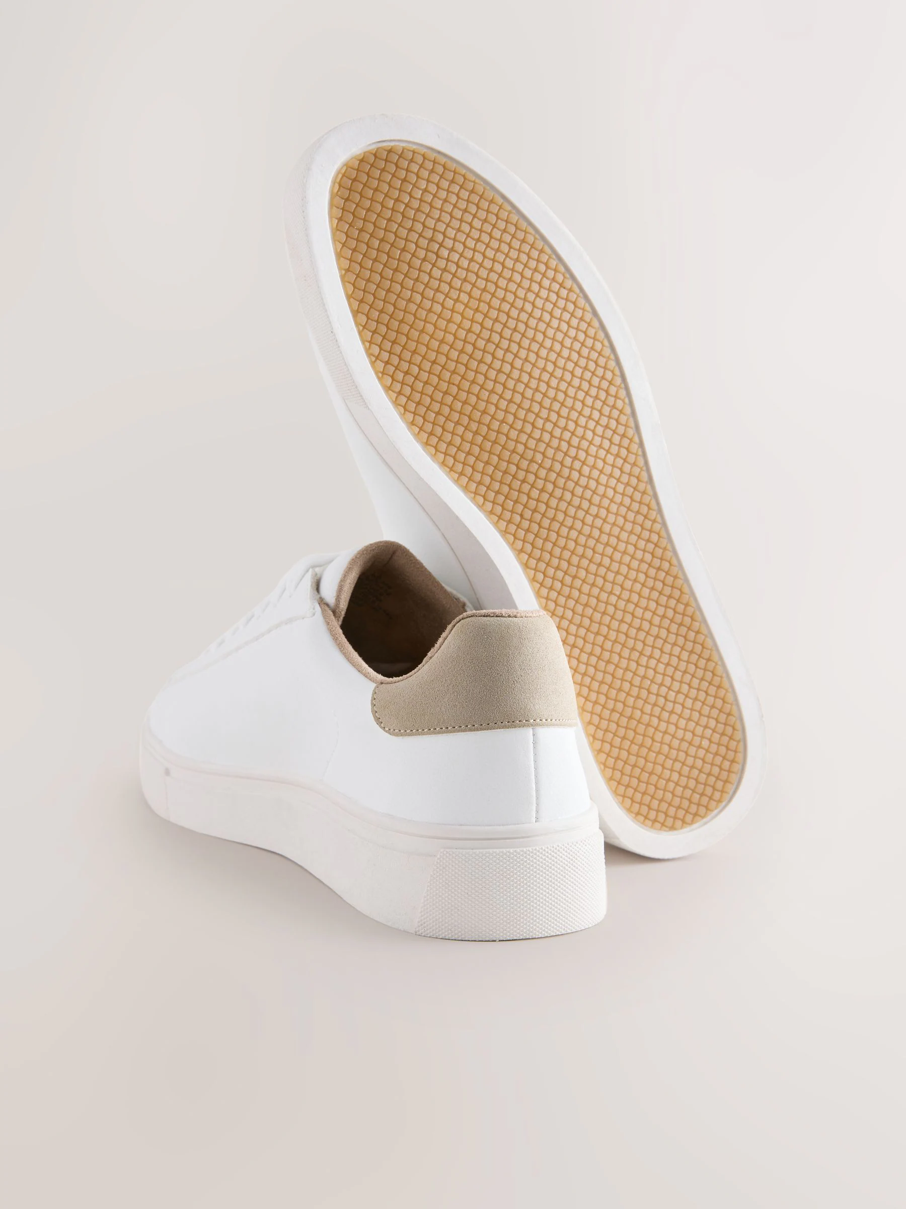 Wit - Chic-casual lange sneakers
