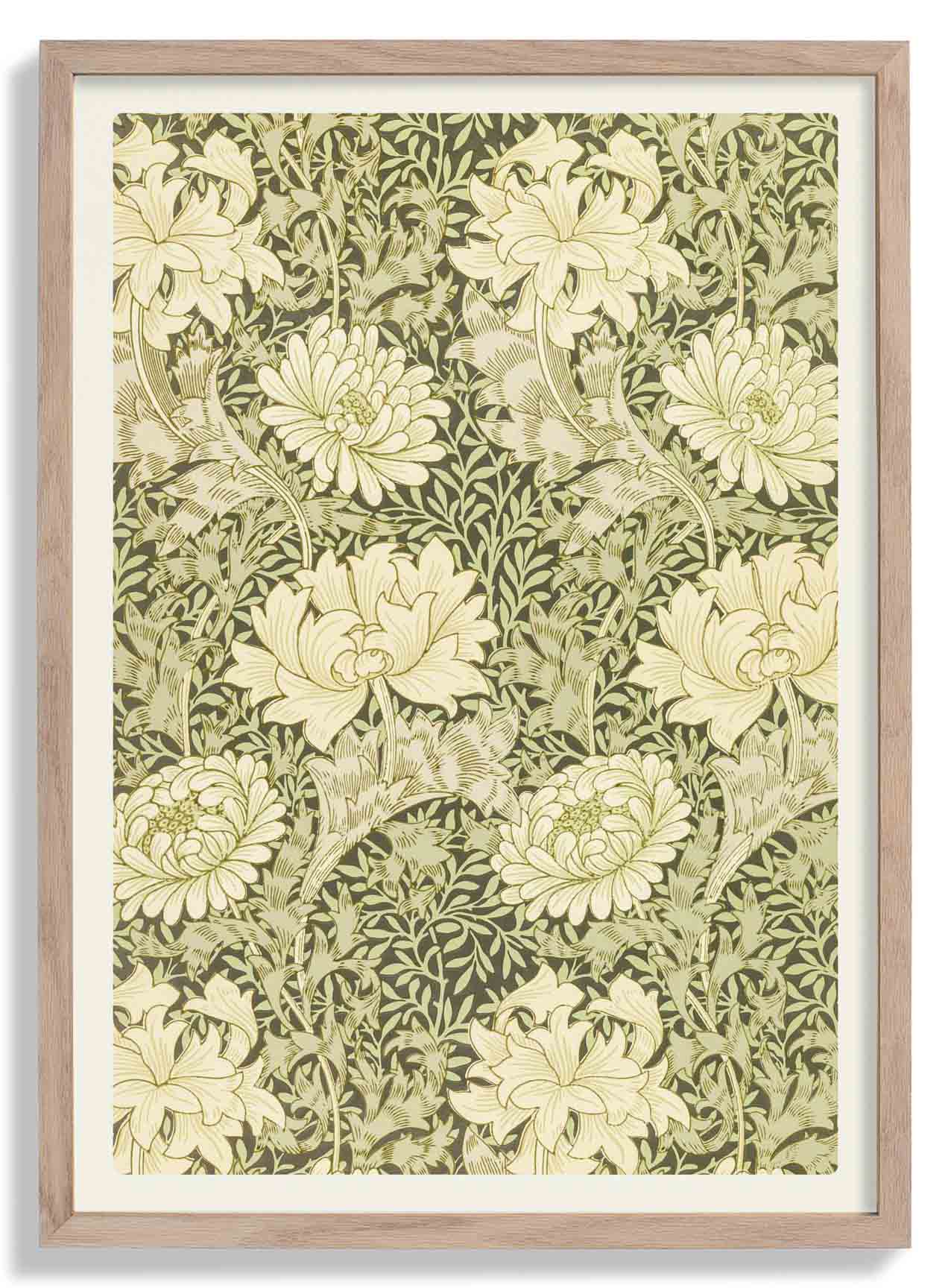 William Morris Chrysantheme-Muster