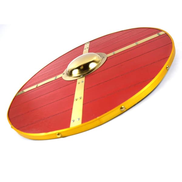Tre middelaldersk metall Cross Viking Shield SWE171
