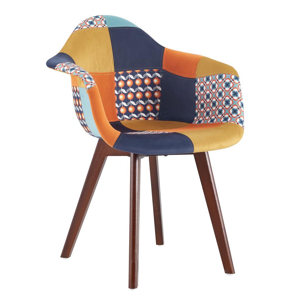 FAUTEUIL PATCHWORK RETRO